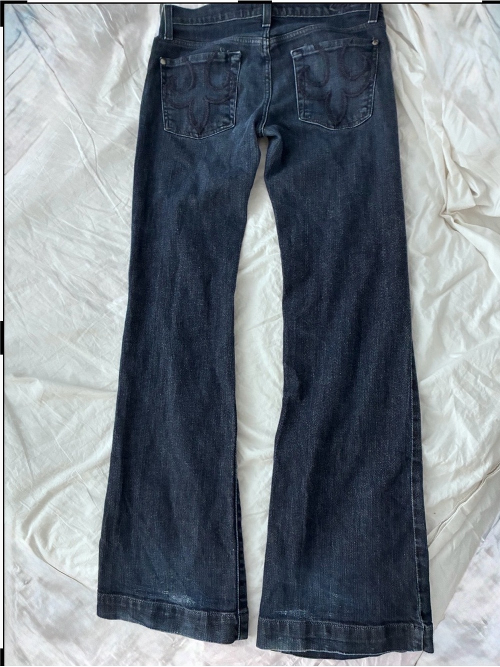 Vintage Y2K Express dark wash denim jeans